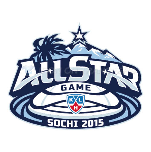 KHL All-Star Game Iron-on Stickers (Heat Transfers)NO.7259